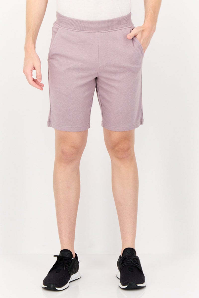 SKECHERS Men Sportswear Fit Outdoor Shorts, Lilac  - Image 1
