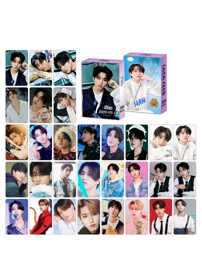 NIBEMINENT 30-Piece Stray Kids Han Personal Cards - Image 2
