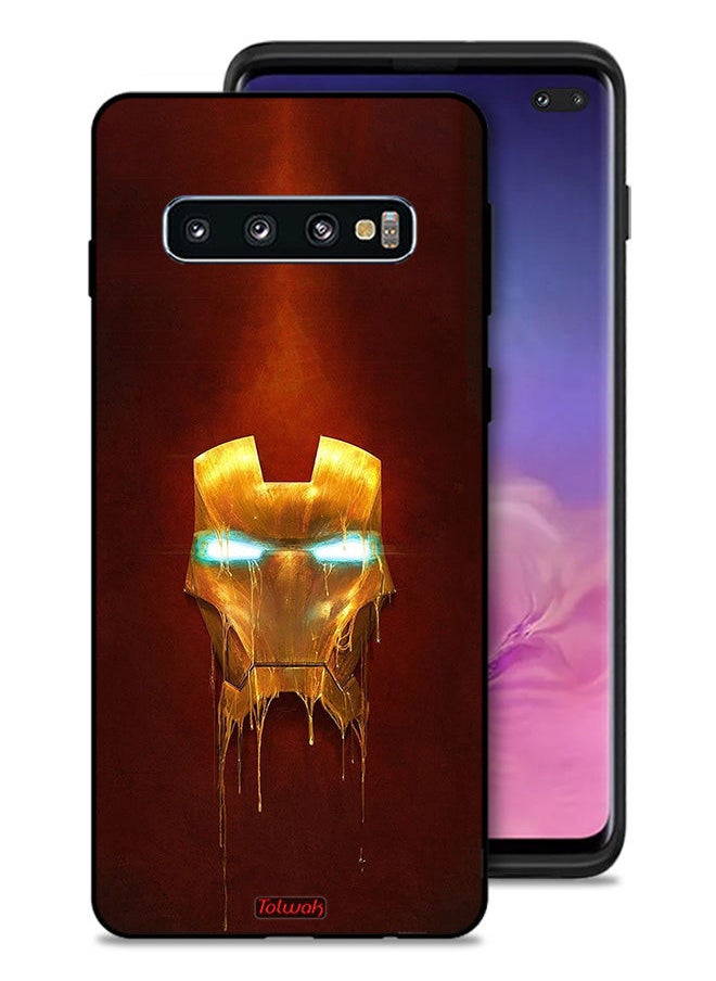 Tolwak - Samsung Galaxy S10 Plus Protective Case Cover Iron Man Marvel Comics - Image 1