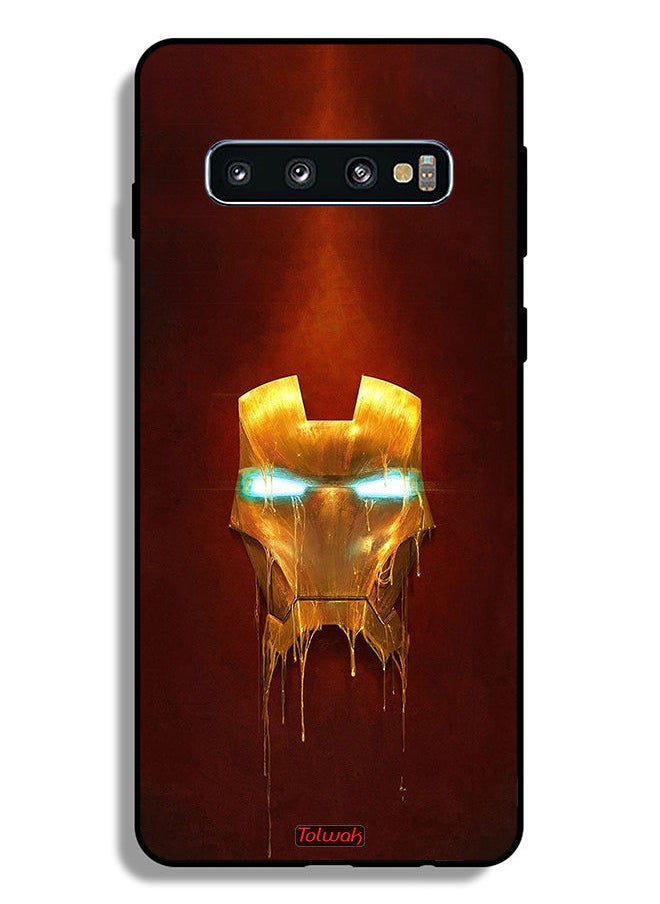 Tolwak - Samsung Galaxy S10 Plus Protective Case Cover Iron Man Marvel Comics - Image 1