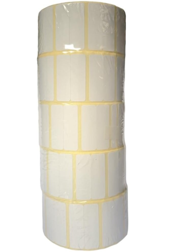 Generic barcode labels stickers 5 rolls 2×1350  - Image 2