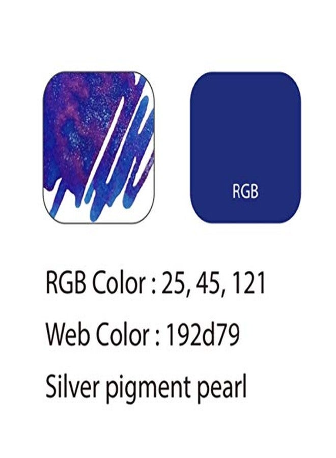 Colorverse Ink - (Limited US Exclusive) - Stars and Stripes (Glistening) 30ml Fountain Pen Ink - Image 2