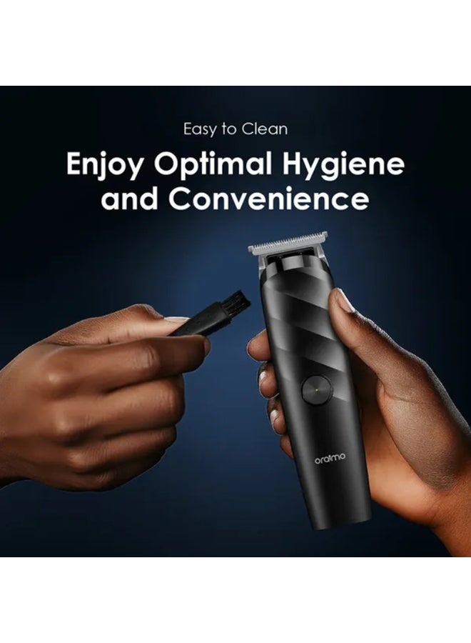 Oraimo Electric Razor SmartTrimmer Home Cordless Powerful - Black - Image 5