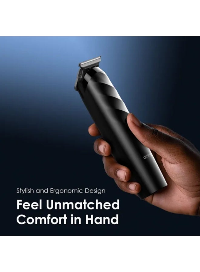 Oraimo Electric Razor SmartTrimmer Home Cordless Powerful - Black - Image 4