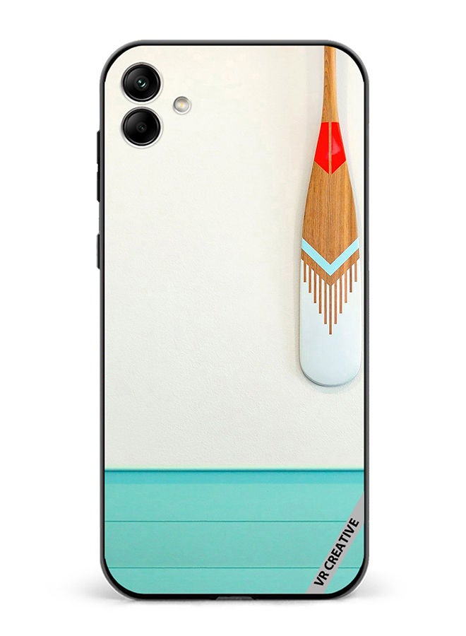 VR CREATIVE Protective Case Cover For Samsung Galaxy A04 Keslo Wood Paddle Design Multicolour - Image 1