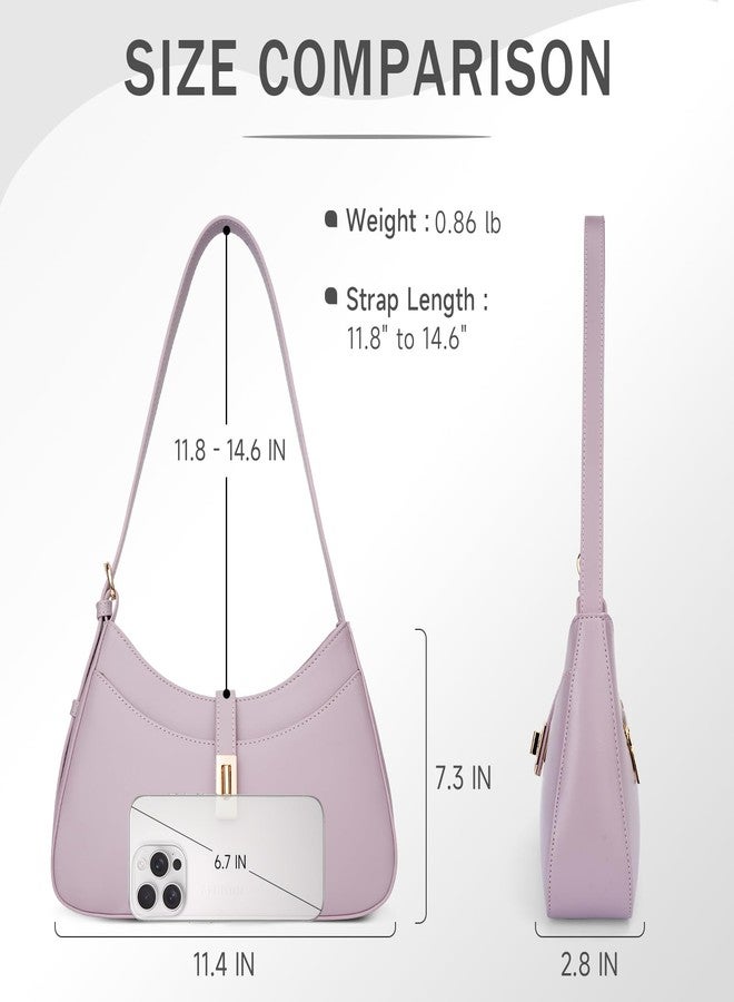 APHISON Shoulder Bag for Women Trendy, Vegan Leather Hobo Purses and Handbags with Adjustable Strap - Image 5