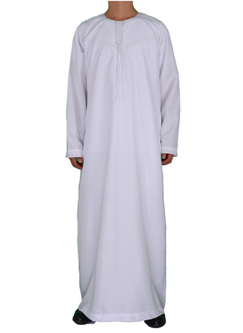 ماركة غير محددة - الجلباب الأبيض التقليدي السعودي للرجال - Image 1