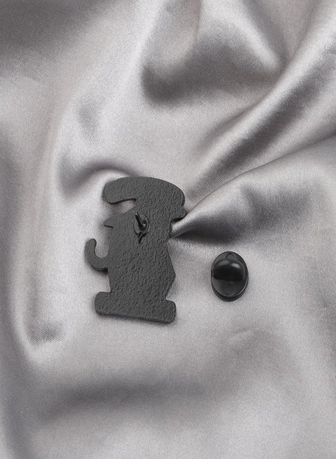 SEIRAA Dice Cat Brooch Pin - Cat & RPG Game Jewelry - Unisex Brooch - 2.7cm x 3.0cm - Image 5