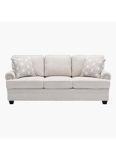 Home Box Ashton 3-Seater Fabric Sofa with 2 Cushions 96 x 88 x 212 cm  - Image 2