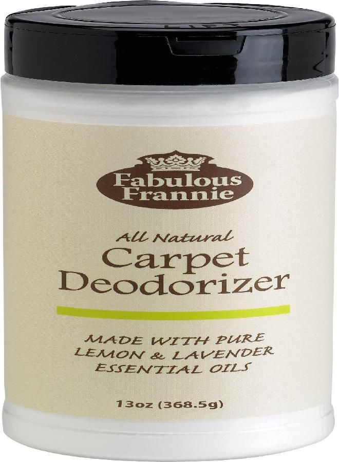 Fabulous frannie Fabulous Frannie All Natural Ingredients No Synthetics Clean & Fresh Carpet Deodorizer made with Pure Essential Oils Lemon & Lavender 13oz  - Image 2