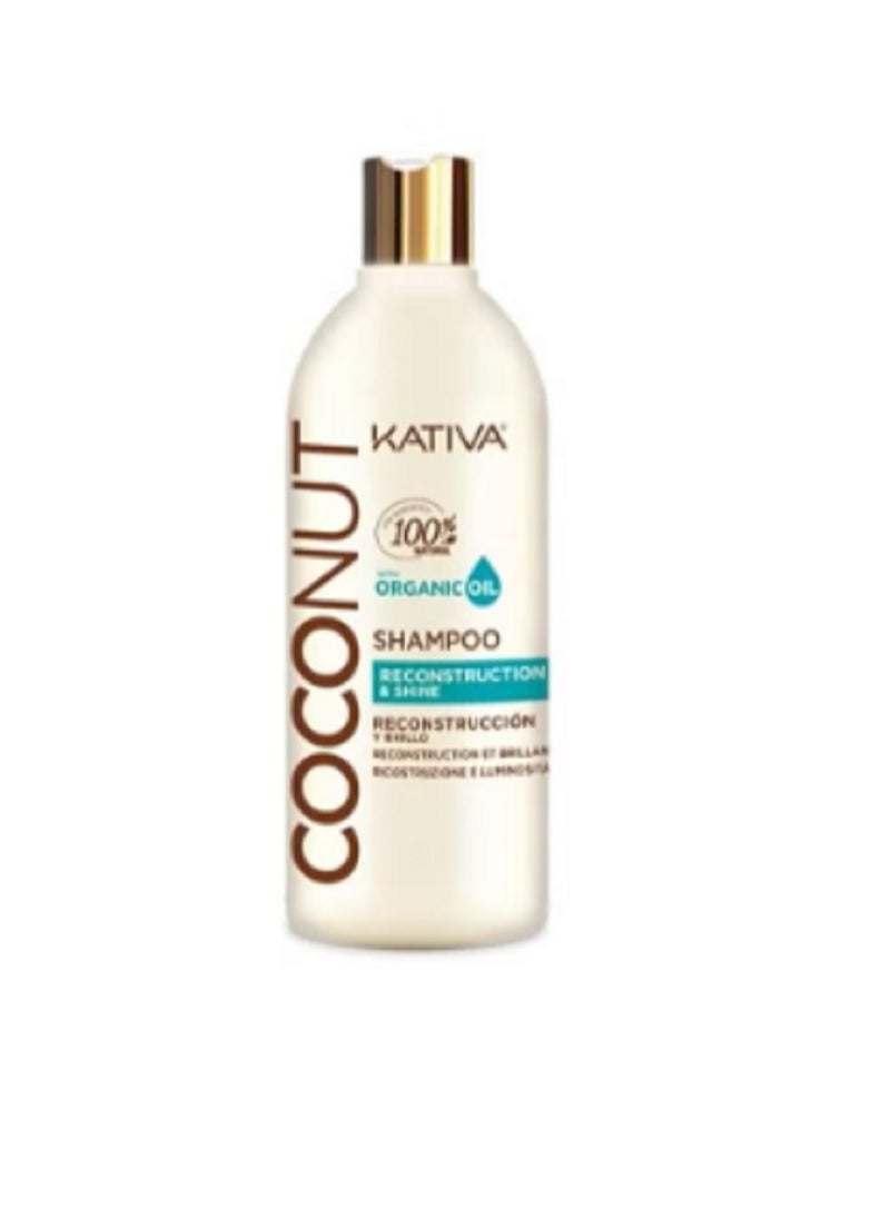Kativa Coconut Shampoo 500 Ml  - Image 1
