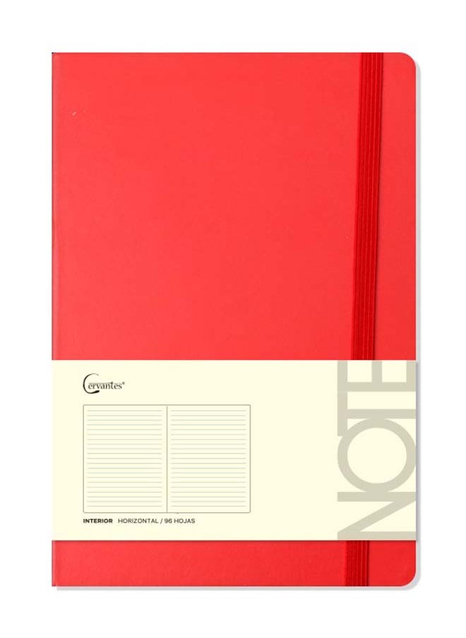 Cervantes BOUND NOTEBOOK WITH SQUARED CARBOARD COVER - A7 