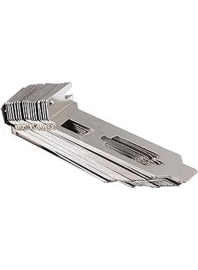 20Pcs Stainless Steel PCI Slot Covers Blank Vent Plates For Computer Case Fan - Image 1