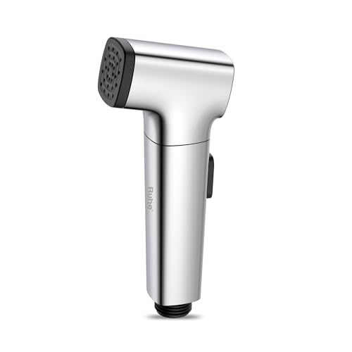 Ruhe Spin Health Faucet Gun for Bathroom | 360° Adjustable Handheld Jet Spray for Toilet | ABS Body Rotatable Head Bidet Spray | Universal Fit Replacement Only Gun - Image 1