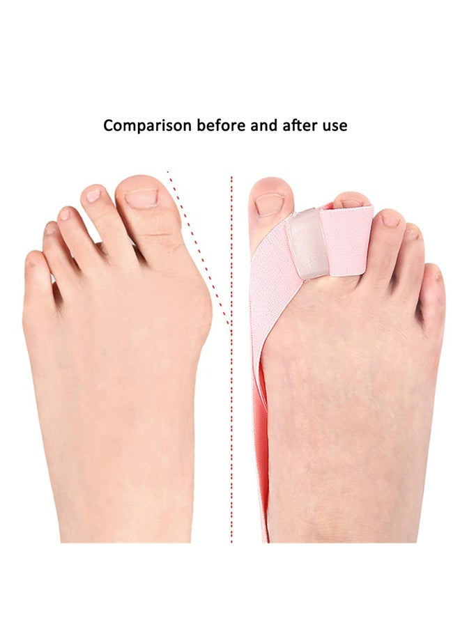 قطعتان من مصحح الورم، شريط مقاومة لأصابع القدم، شريط مصحح للورم، للنساء والرجال، يخفف آلام القدم - Image 4
