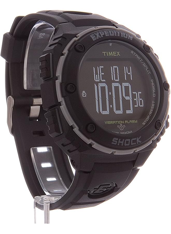 TIMEX Men Expedition Shock Xl Vibrating Alarm 50Mm Watch - Image 5