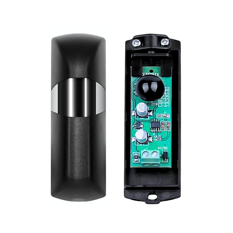 WallMall - Universal Infrared Photocells for Automatic Gate Alarm Adjustable 180° Waterproof IP55 from 12 to 24V AC/DC Active Solar Filter - Image 1