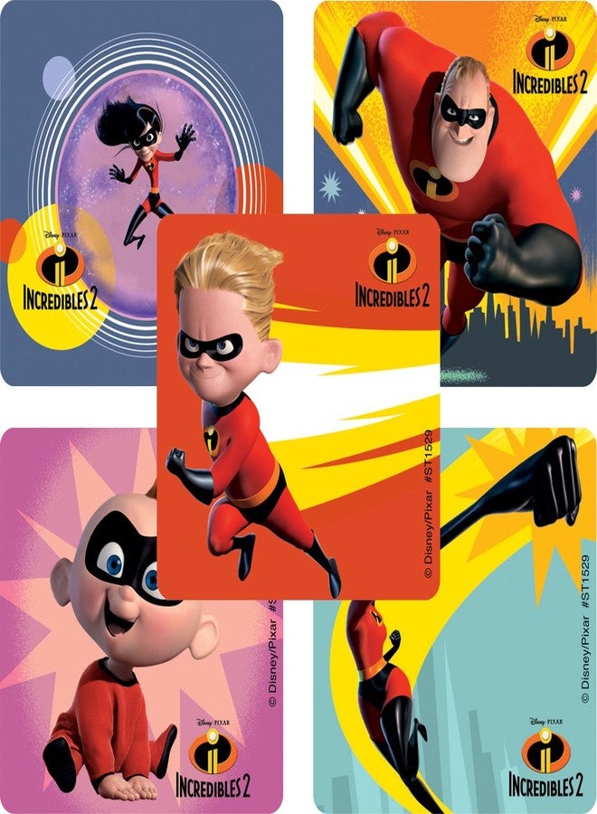 SmileMakers Incredibles 2 Movie Stickers - Prizes and Giveaways - 100 per Pack