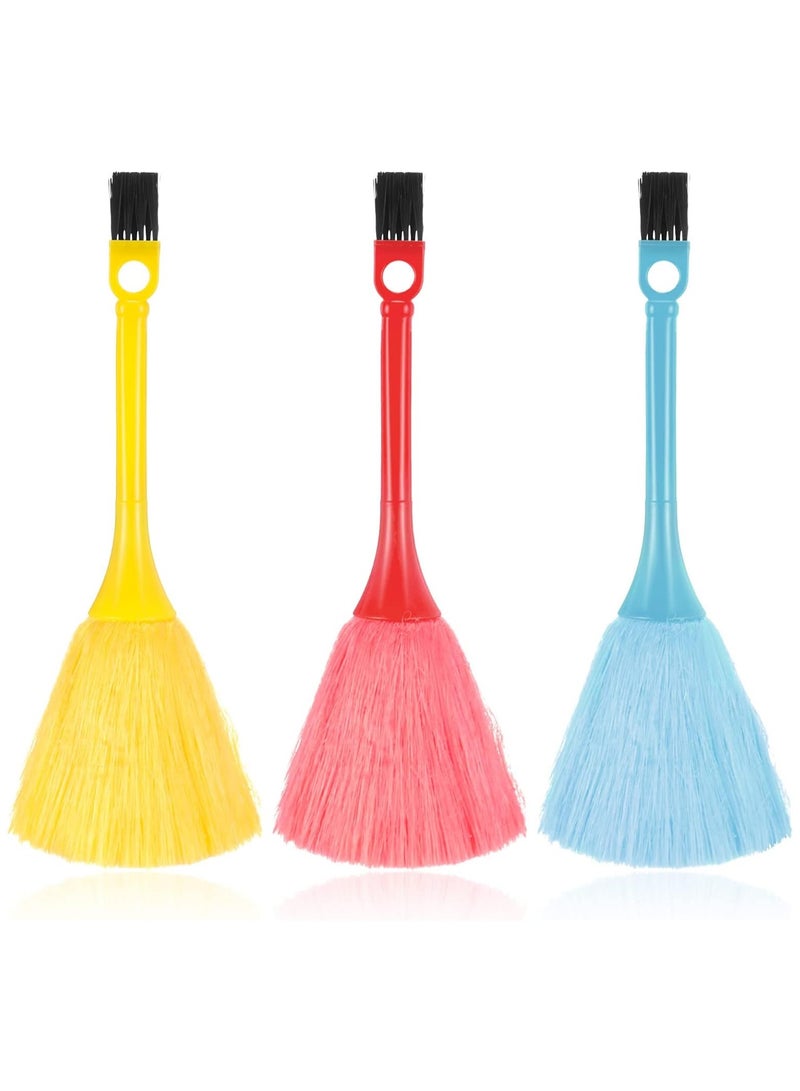 Zikra Microfiber Delicate Duster 3 Pcs Fluffy Kitchen Anti Static Laptop Keyboard Brush Mini Microfiber Duster Small Dusting Wand Multifunction Screen Brush for Electronic Equipment - Image 1