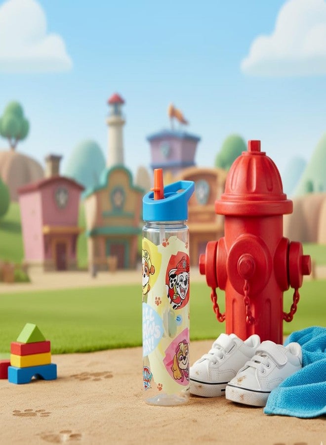 Gluman Water Bottle for Kids | Disney Paw Patrol Ninos 700 ml SipperBottle with Flip-Top Closure | Kids Sipper School Water Bottle | Picnic Bottle | Food Grade | School Bottle for Boys | Leakproof - Image 3