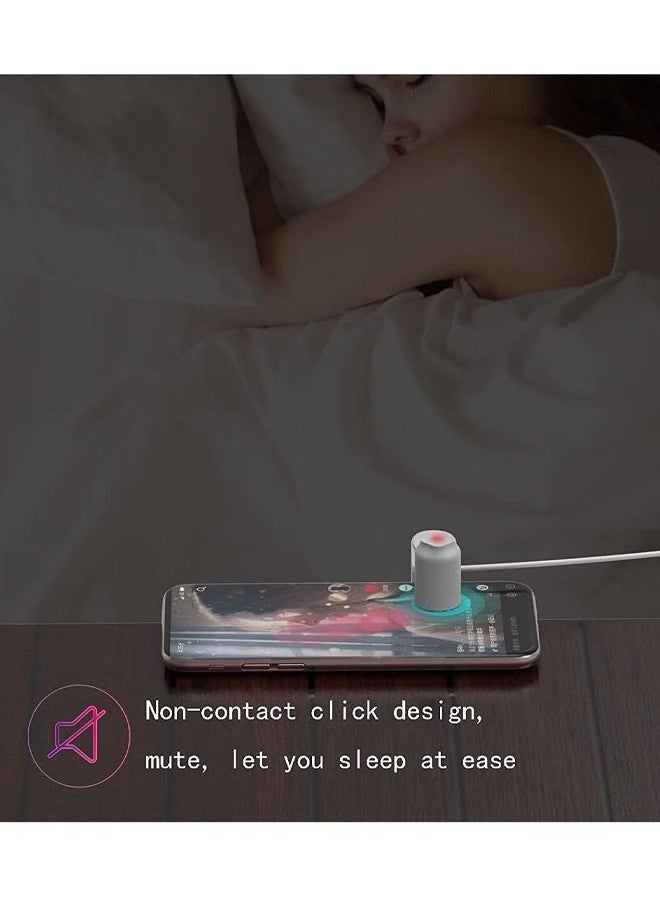 Auto-clicker Device for Mobile Phone and Tablet Computer Screen,Screen Simulated Finger Clicking USB Simulator Gaming Shopping Giving a Like in Tiktok Lightning Deal Live Broadcasts (White)