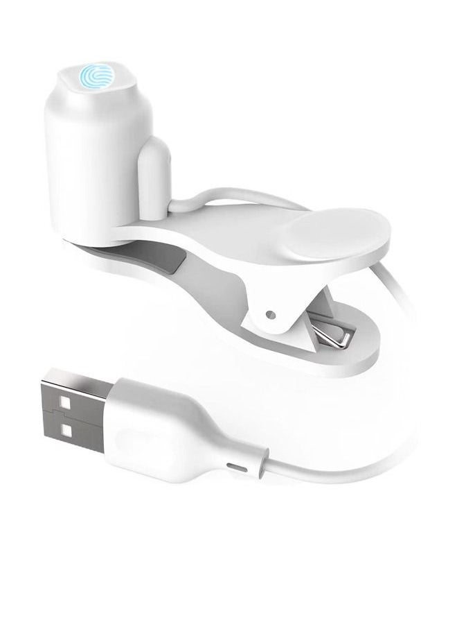Auto-clicker Device for Mobile Phone and Tablet Computer Screen,Screen Simulated Finger Clicking USB Simulator Gaming Shopping Giving a Like in Tiktok Lightning Deal Live Broadcasts (White)