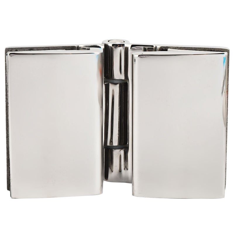 Flat DoubleSided Hinge Stainless Steel Bathroom Hinge Glass Door Hinge for Shower Room - Image 5