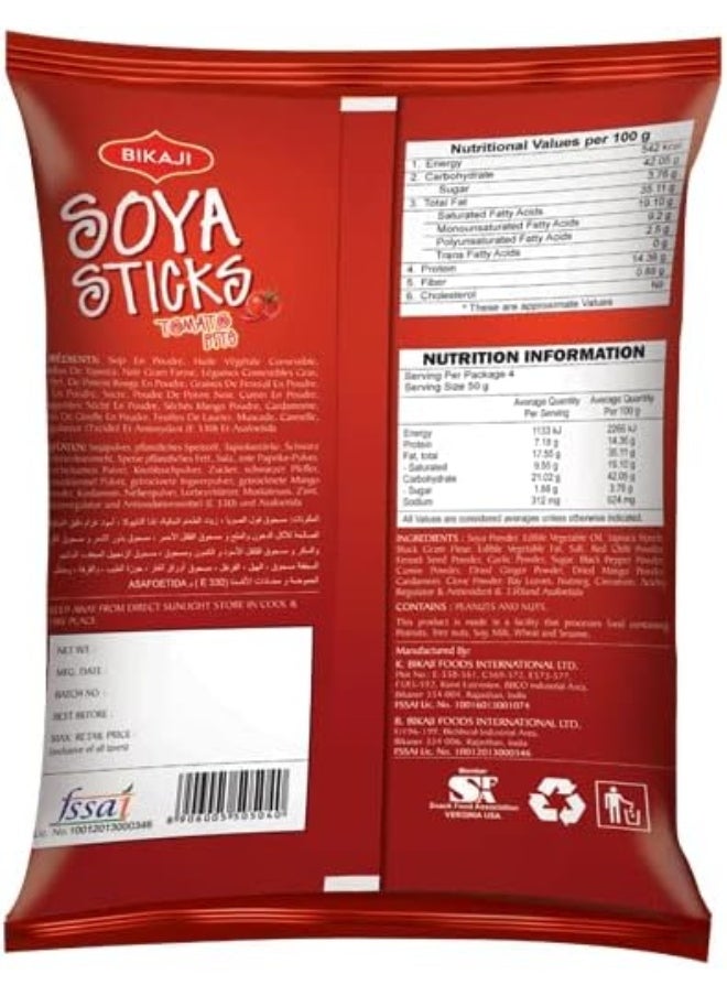 Bikaji Bikaji Soya Sticks (Tomato Bunch) 200g  - Image 2