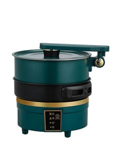 Generic Electric Hot Pot Cooker, 750W Multicooker with Split Cooking Pot, Foldable Design, Multicolor  - Image 1