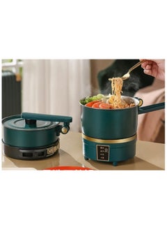 Generic Electric Hot Pot Cooker, 750W Multicooker with Split Cooking Pot, Foldable Design, Multicolor  - Image 3