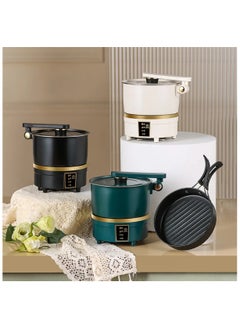 Generic Electric Hot Pot Cooker, 750W Multicooker with Split Cooking Pot, Foldable Design, Multicolor  - Image 5