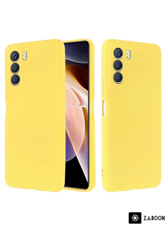 Zaboon - Protective Case For Infinix Zero 5G 2023 Pure Color Liquid Silicone Shockproof - Image 1