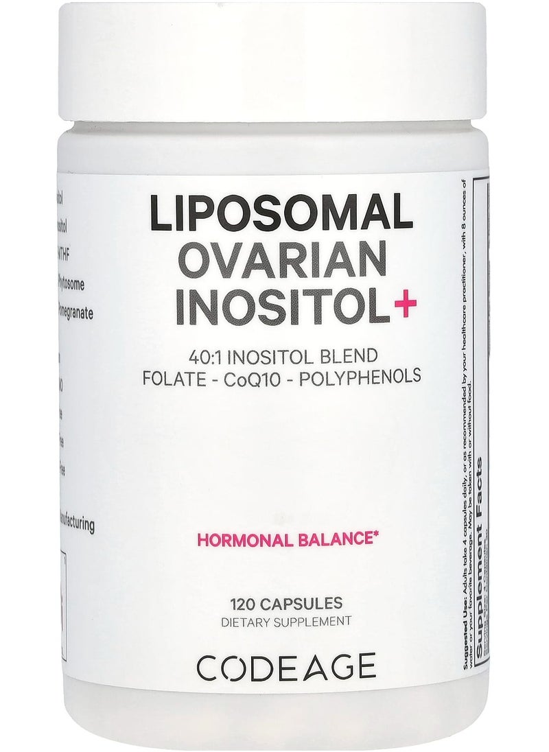 Liposomal Ovarian Inositol+, 120 Capsules - pzsku/Z4557F9FAD44390496714Z/45/_/1722089662/1c853b15-1070-4715-baec-a2f1b4dbf17c