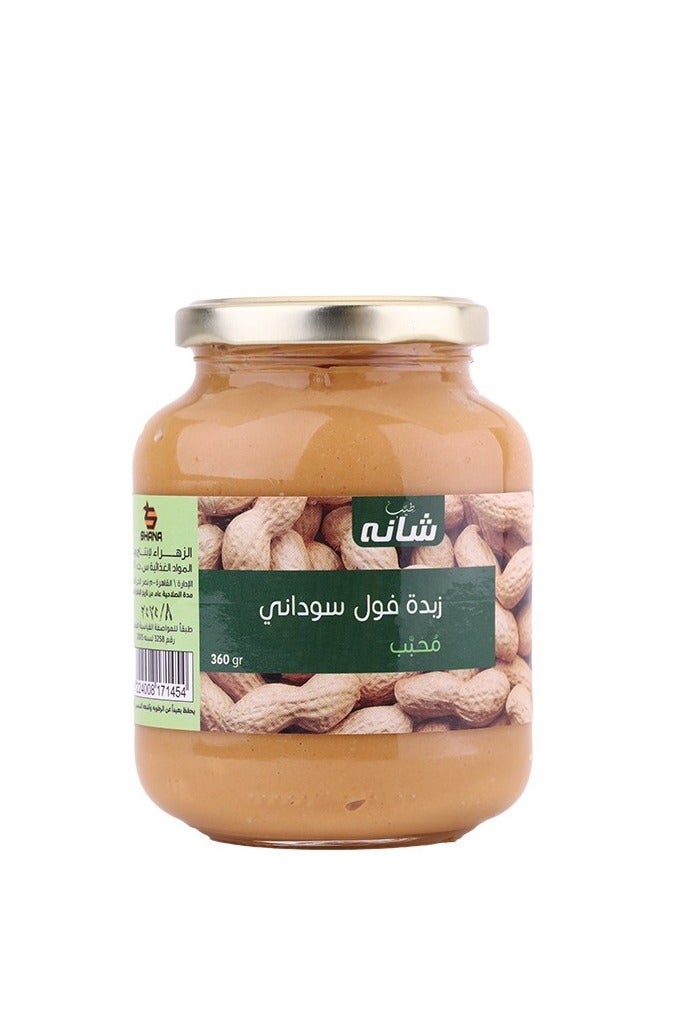 شانه زبدة فول سوداني كرانشي 360 جم