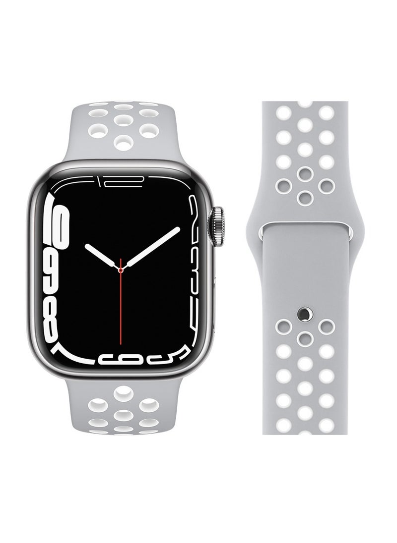 Perfii - 3pcs Watch Bands Replacement for Apple Watch Strap Compatible with Apple Watch 49/46/45/44/42mm Series 10/9/8/7/6/5/4/SE/Ultra - Image 1