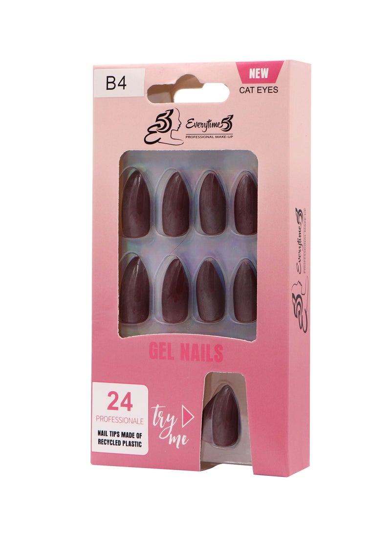 Everytime53 Everytime53 Women's Cateye Gel Nails - B4  - Image 2