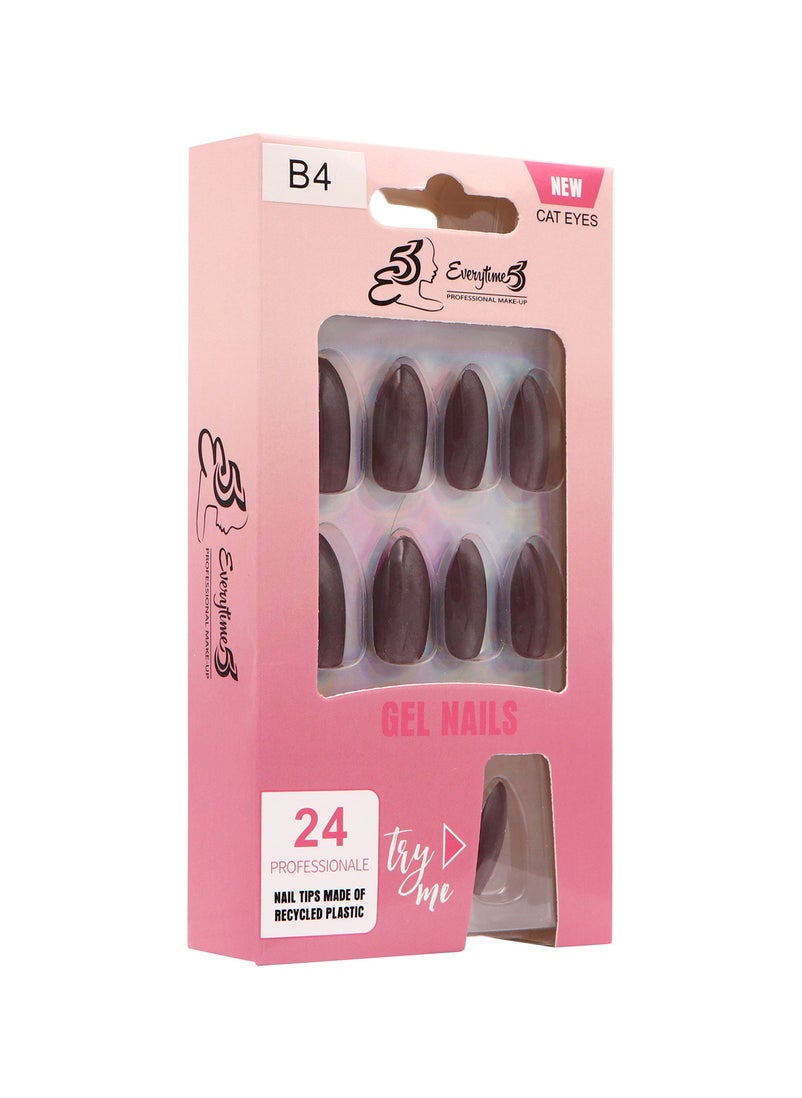 Everytime53 Everytime53 Women's Cateye Gel Nails - B4  - Image 3