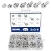 BDFHYK YUEARN 96PCS Motorcycle Battery Terminal Bolts and Nuts Kit M6x101214161820mm 304 Stainless Steel Battery Bolt with Square Nut for ATV Bike Lawn Mower Scooter More - Image 2
