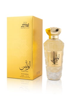 مملكة العود مملكة العود - عطر لوتس للنساء - أو دو بارفان (100 مل) عطر زهري ناعم وفاخر للنساء مع اللوز، الفانيليا والياسمين  - Image 1