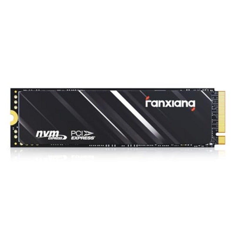 S501Q SSD 1TB PCle 3.0x4 Internal Solid State Drive NVMe M.2 2280 Internal Solid State Drive SLC Cache 3D NAND Up to 3200MB s for Laptop and PC Desktops Graphite Cooling Sticker Internal Solid State Drives Desktop Laptop Compatible S501Q - Image 1