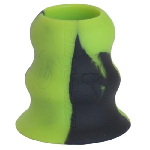 Grip-N-Rip II Softball Bat Taper Non-Slip Ergonomic Grip for Secure Hold Durable & Long-Lasting Easy Installation Fits Most Softball Bats Ideal for Enhanced Comfort & Performance (Black/Green) - Image 1
