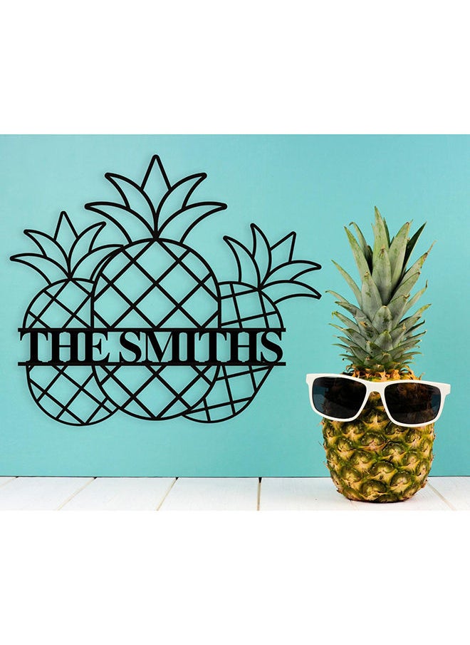 Special Pineapple Sign With Customized Name