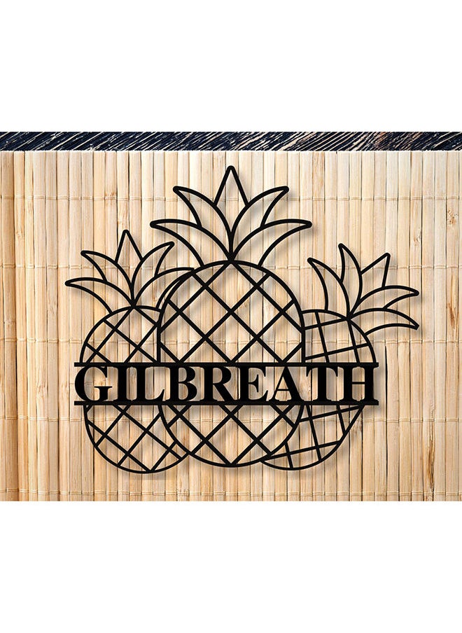 Special Pineapple Sign With Customized Name