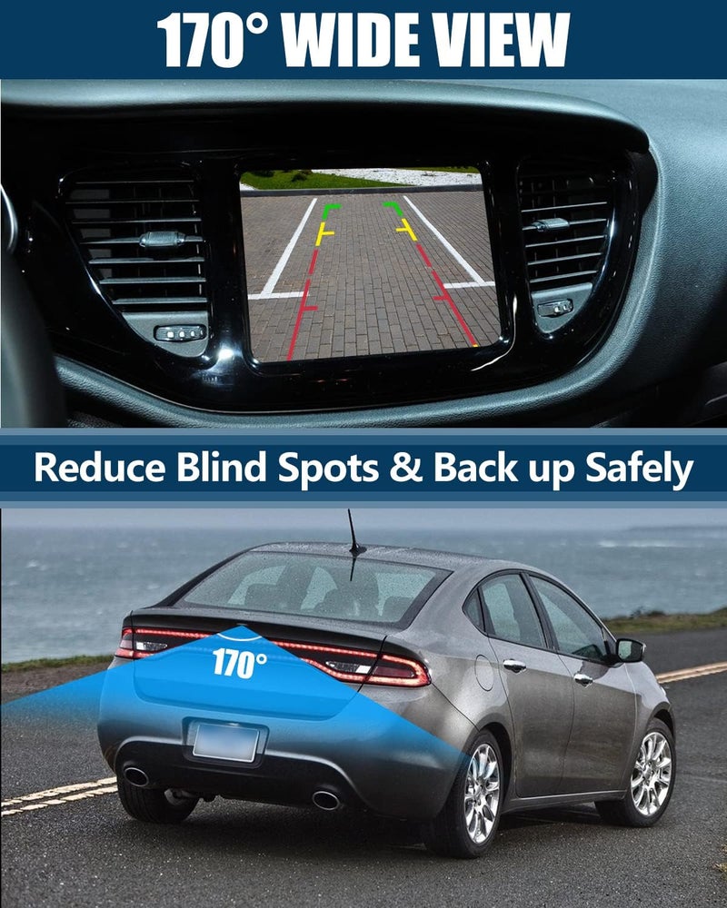 B.ZSSY Backup Camera Rear for Dodge Dart 56038990AA - Image 3