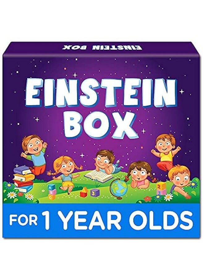 Einstein Box Einstein Box for 1 Year Old Boys/Girls | Gift Toys & Board Books for Kids | Learning and Educational Toys & Games | Pretend Play Set of Animal Masks| Pack of 1 Box Set, Multicolor  - Image 1