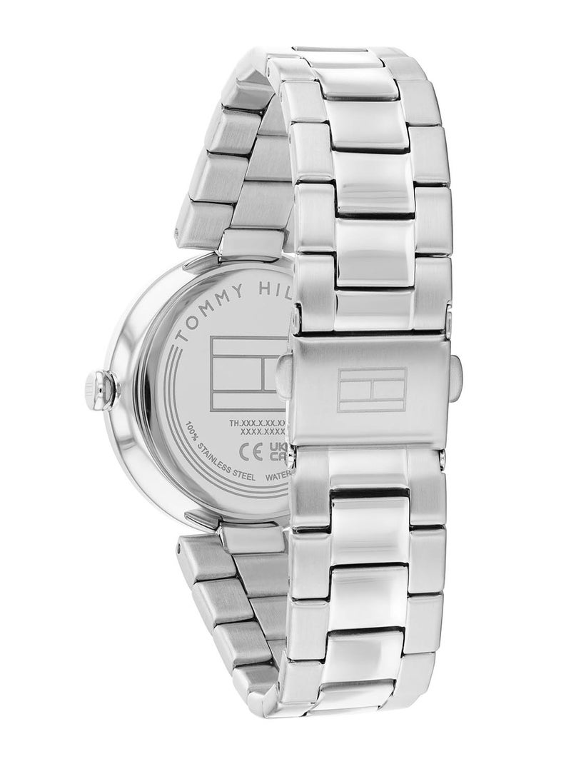 TOMMY HILFIGER Women's Analog Round Shape Stainless Steel Wrist Watch 1782681 - 34 Mm - Image 3