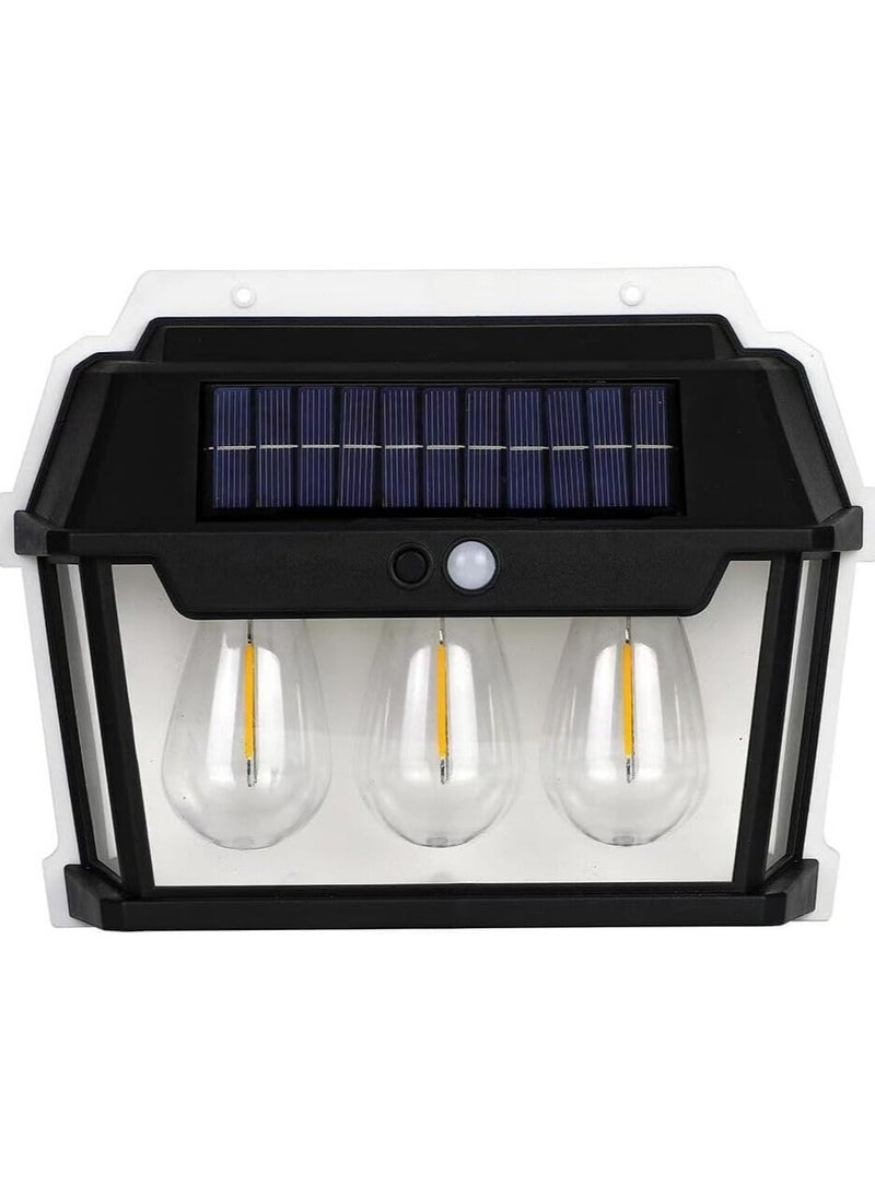 CBK Solar Power Motion Sensor Outdoor Wall Light  - Image 2