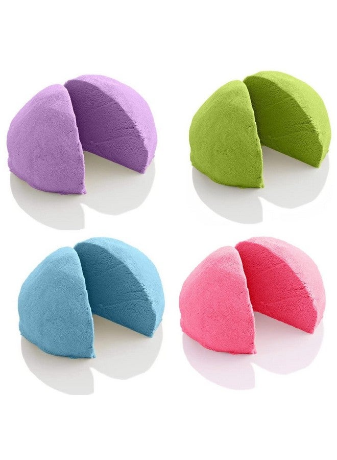 بيبي جو طين رملي ناعم من بيبي جو للعب الداخلي قابل للتشكيل في كيس قابل لإعادة الإغلاق، مجموعة من 4 ألوان مع قالب كبير مجاني (450 جرام لكل لون) (خالي من المواد السامة- - Image 2