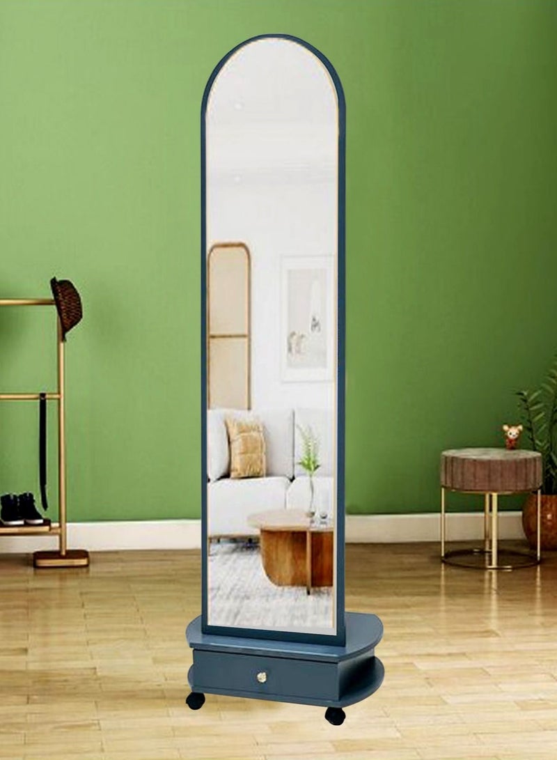 Living Floor Full Length Mirror with Holder 170*40*45cm - Image 4