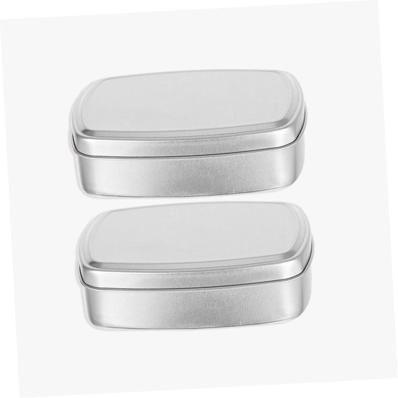 3 Pack Aluminum Soap Boxes With Lids Lightweight Travel Rustproof Bathroom Kitchen - Image 4